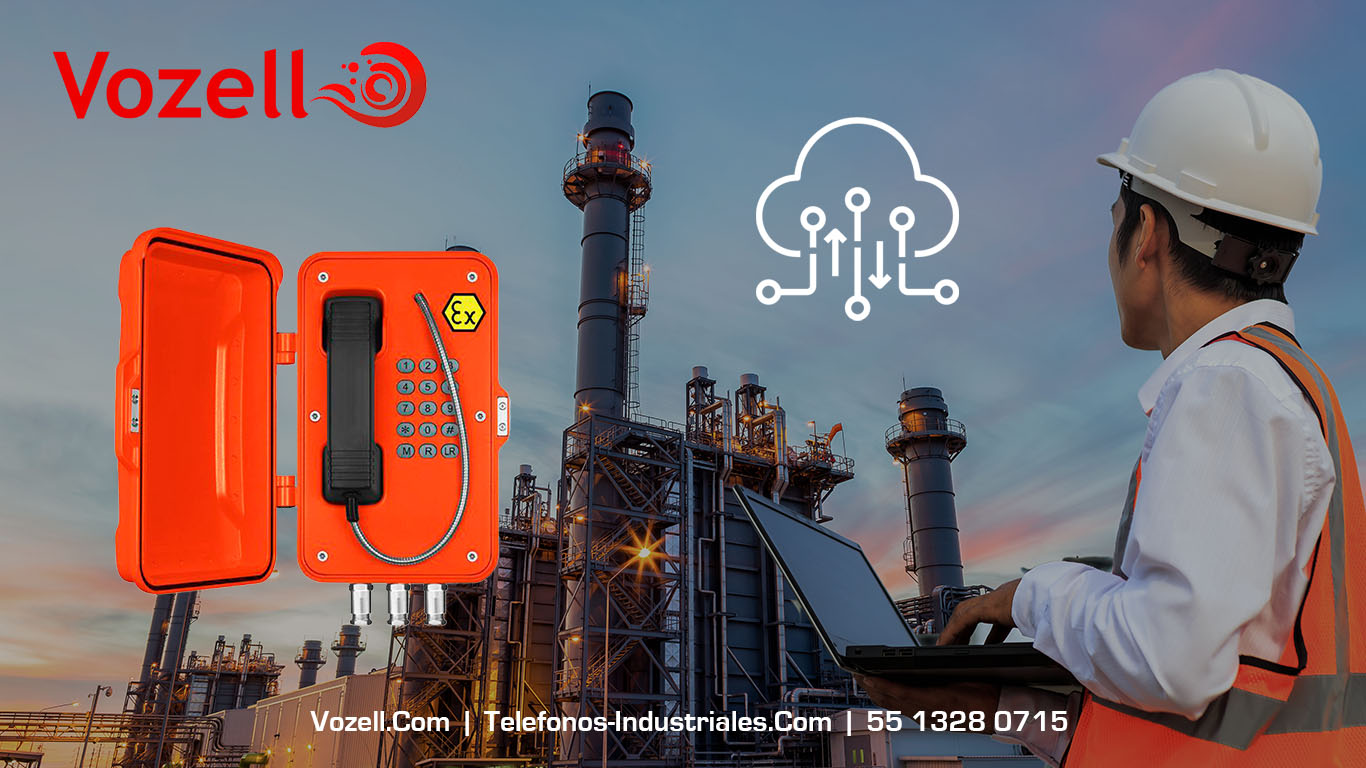 Vozell VoIP Telefonia para areas industriales