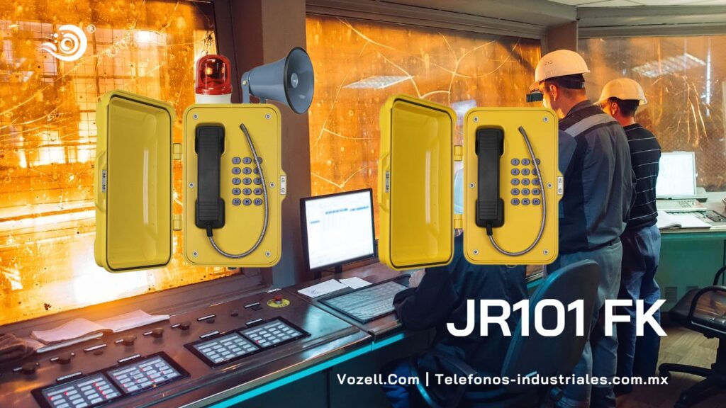 JR101 FK SIP Teléfonos para Plantas Industriales