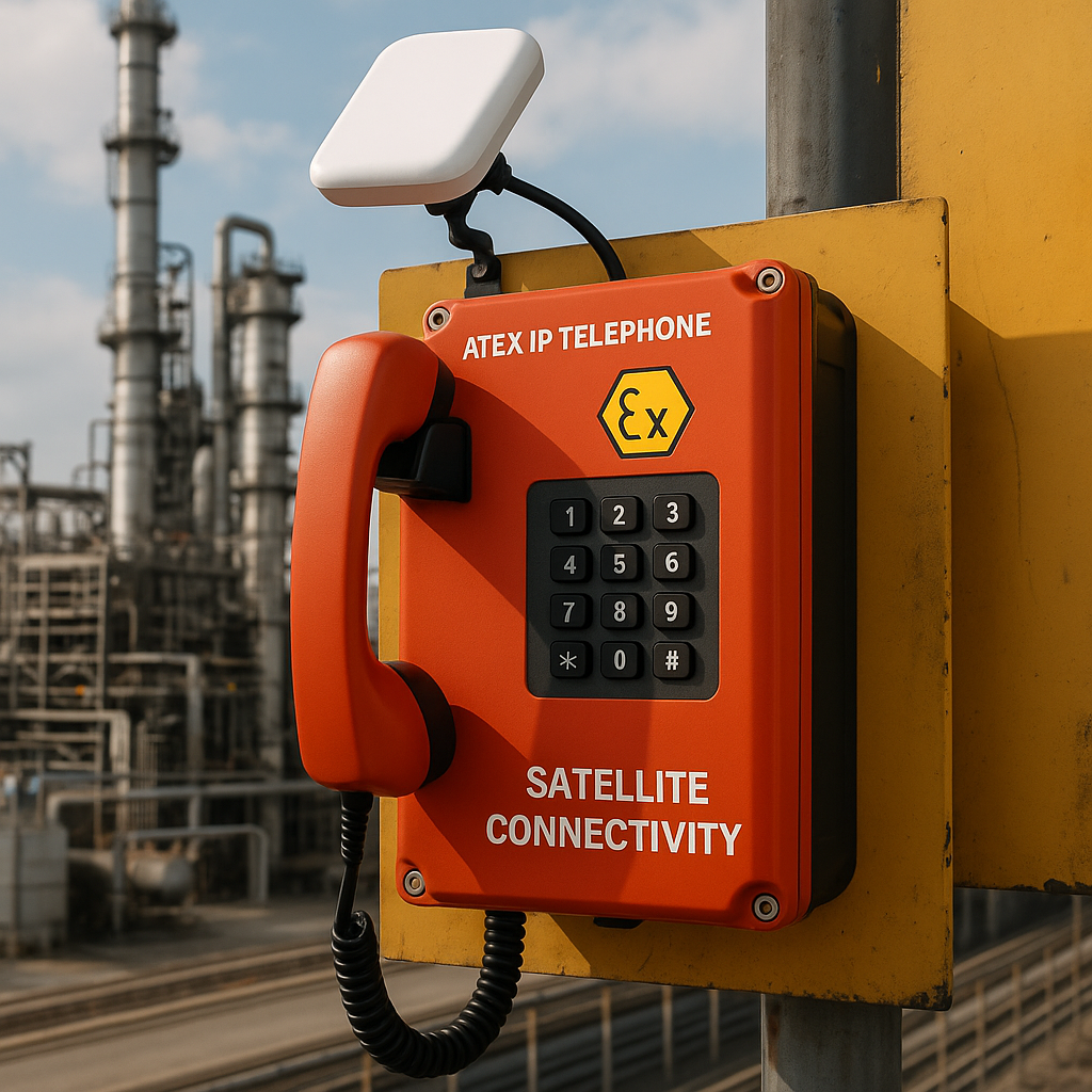 Comunicación de Emergencia en Ambientes ATEX: Soluciones Industriales con Alta Conectividad