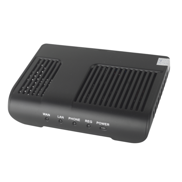 Adaptador de Teléfono Analógico (ATA) con 1 puerto FXS y 1 puerto FXO de Supervivencia (Cuando No Hay Red VoIP)
