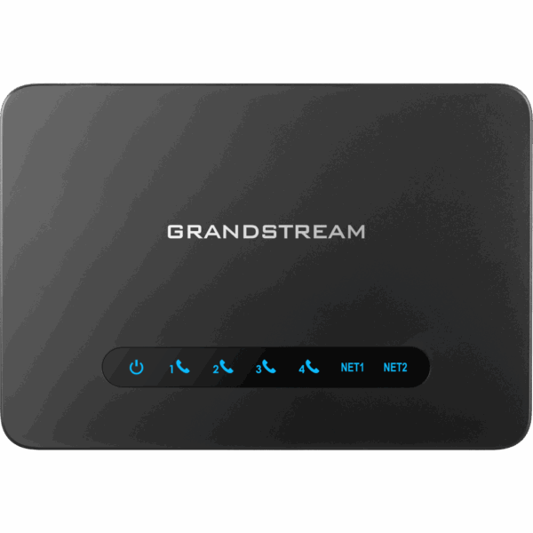 Gateway VoIP con Router NAT / 4 Puertos FXS (Conectar Teléfono Análogo) / Router NAT Gigabit Integrado / Cifrado AES Reforzado / Aprovisionamiento Automático / Soporta SIP y Fax T.38