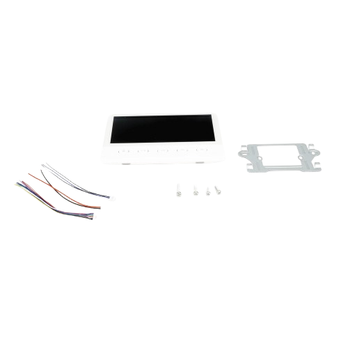 Monitor IP/SIP para interior, Wi-Fi, pantalla táctil de 7, audio de 2 vías, PoE, 8 interfaces de entrada de alarma.