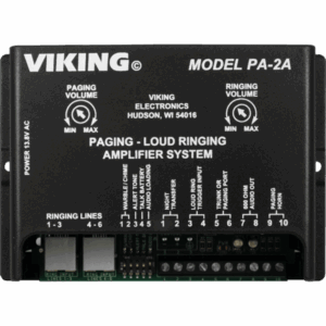 Amplificador de buscapersonas de 2 vatios y timbre de alto volumen